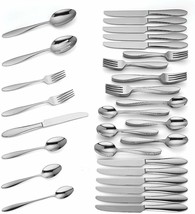 Reed &amp; Barton Anniston 74 Piece Flatware Set Service For 12 Stainless 18/10 NEW - £228.52 GBP