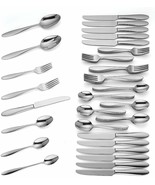 Reed &amp; Barton Anniston 74 Piece Flatware Set Service For 12 Stainless 18... - £222.94 GBP