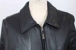 Pelle Studio Wilson s L Black Leather Zip Jacket Coat - £35.61 GBP