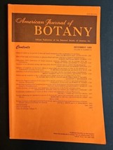 American Journal of BOTANY Official Publication December 1989 Volume 76 No 12 - £23.45 GBP