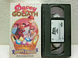 Davey And Goliath Happy Easter Rare Htf Vhs Vcr Tape Movie Kids Klassic - £16.50 GBP