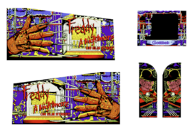 Freddy nightmare on elm street Arcade1up Pinball Design Decal vinyl,Arcade 1up - £62.77 GBP+