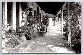 Pacific Palisades Will Rogers Ranch Home Porch CA RPPC Real Photo Postcard X21 - £11.75 GBP