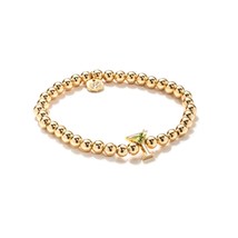 Dm Merchandising women&#39;s crystal icons bracelet - martini in Gold - size One - £19.11 GBP