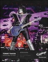 KISS Tommy Thayer Signature Epiphone Electric Blue Les Paul guitar advertisement - £3.33 GBP