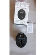 Travel Smart by Conair EU Adapter Plug With Outlet And 2 USB Ports - $12.34 CAD