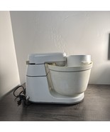 Vintage Braun Mixer KM 32 Countertop Stand With bowl dough hook West Ger... - $178.11 CAD