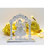 925 sterling silver  krishna Shrinath ji statue figurine, puja article a... - $4,678.74 MXN