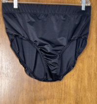 Miraclesuit High-Waist Tummy-Control Womens Black Bikini Swim Bottom Sz 18W - $32.99