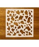 Cow Print Stencil 10 Mil Mylar For Screen Printing, Painting, Polymer Clay, Etc - £5.45 GBP - £11.70 GBP