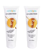 Astroida Hyaluronic Acid Collagen Anti Wrinkles Facial Mask With Gold&amp; Caffeine - £51.38 GBP