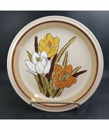 Acsons Retro &quot;Adela&quot; Dinner Plate Genuine Stoneware Japan Vintage Floral... - $15.00
