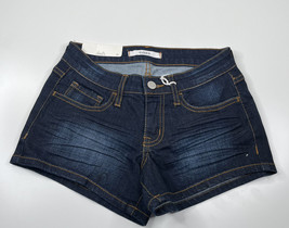 Klique B. NWT women’s XS Dark Wash blue denim jean shorts L1 - £13.49 GBP
