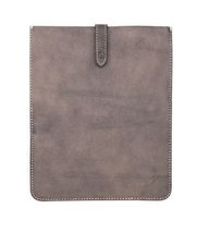 Montana West Tablet Slim Sleeve Gray Genuine Leather NEW - £18.27 GBP