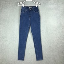 Levi's 721 Women's High Rise Skinny Blue Denim Jeans Stretch Size 26 image 12