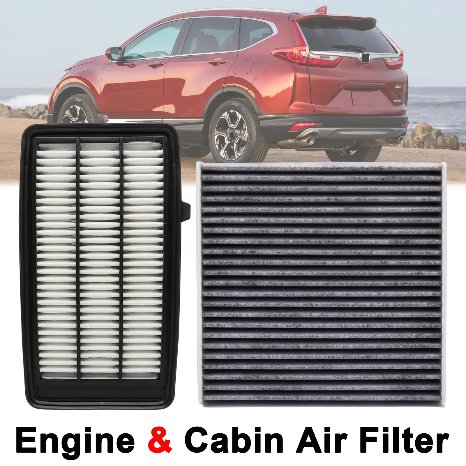 Car Engine Cabin Pollen Air Filter 17220-5AA-A00 80292-TF0-G01 For Honda... - £25.43 GBP