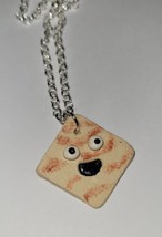 Cinnamon  Crunch Cereal Inspired Necklace Silver   - £7.30 GBP