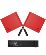 Great Call Athletics | Volleyball Pro Red Flag Set w/ Case Referee Line ... - £12.57 GBP