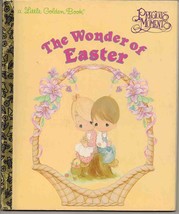 Precious Moments The Wonder Of Easter HC 1st Edition Little Golden Book - £10.19 GBP