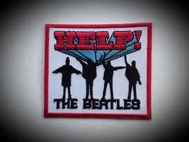 THE BEATLES HELP MOVIE ROCK POP MUSIC BAND EMBROIDERED PATCH  - £3.94 GBP