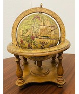Made in Italy - Wooden Old Worlde S.M. Zodiac Globe w/Stand - £23.64 GBP