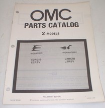 1980 Preliminary OMC Outboard Parts Catalog 2 HP - £13.74 GBP