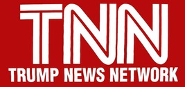 TNN Trump News Network Red Vinyl Decal Bumper Sticker - £2.26 GBP
