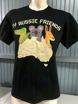 My Aussie Friends Kangaroo Koala Medium T-Shirt Australia - $13.39