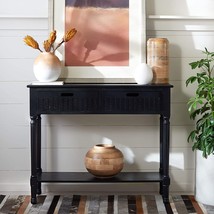Safavieh Home Collection Landers Black 2-Drawer Console Table Cns5710B - $155.99
