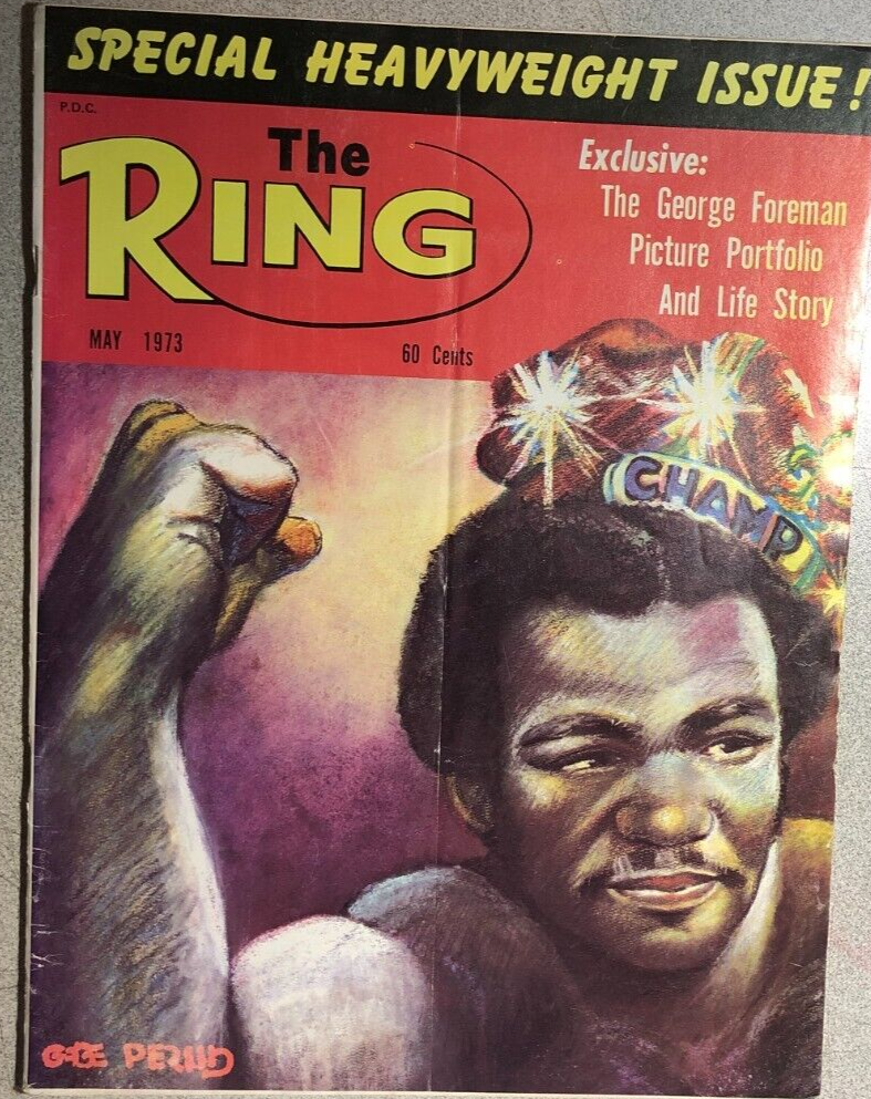 Primary image for THE RING  vintage boxing magazine May 1973