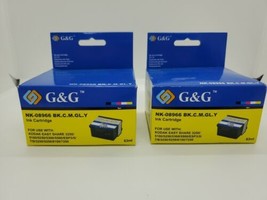Lot Of (2) G&amp;G Ink Cartridge NK-08966 (Kodak ES 5100/5300/5500) - £15.56 GBP