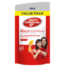 2 Pack Lifebuoy Multivitamins+ Total 10 Body Wash Refill 850ml Express Shipping - £41.25 GBP