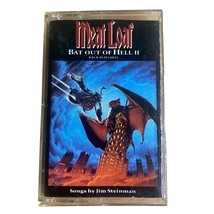 Meat Loaf Bat Out Of Hell 2 ‘Back Into Hell’ Cassette Tape - £4.40 GBP