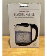 Chefman 1.7 Liter Electric Glass Tea Kettle with LED Boil Lights, Clear/... - $471.99 MXN