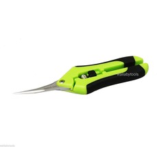 New Curved Blade Trimming Scissors Bud Pruning Shears Plant Sharp Trimmer - £15.65 GBP