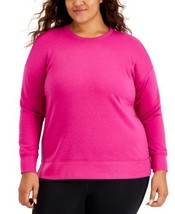 allbrand365 designer Ideology Womens Sweatshirt Size:2X Color:Bold Berry - £22.42 GBP