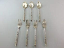 7 Piece Antique Aesthetic Silver Plated Flatware by Chambly Silver Co. E54 - £62.76 GBP