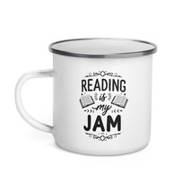 Funny Coffee Book Lover Mug - Reading Is My Jam Read Teacher School Students Tea - $20.74