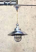 Nautical Marine Replica Hanging Cargo Chandelier Light with Deflector Cap Lot 50 - £2,804.76 GBP