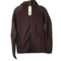 Adidas Men&#39;s Warm Sherpa Full Zip Hoodie (Size Small) - £65.73 GBP