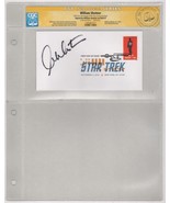 CGC SS William Shatner Star Trek First Day of Issue Stamp USPS FDI Cance... - $197.99