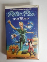 Peter Pan 1990 VHS - Mary Martin 30th Anniversary Collector&#39;s Edition Vintage  - £7.80 GBP