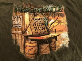 Margaritaville Las Vegas Gone On A Rum Run Unisex Olive Green T-Shirt 2XL New - £53.82 GBP
