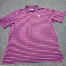 Under Armour Golf Polo Shirt Adult Large Purple The Plantation Kapalua Maui - $23.10
