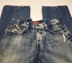 Big Star (Sample) Jeans Stone Wash Distressed Mens W 33&quot; x L 33&quot; Made US... - $35.15