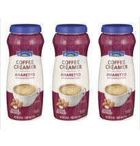 New Sealed Amaretto Powdered Coffee Creamer 15oz ( LOT OF 3 ). New HEB - £35.17 GBP