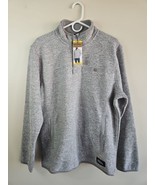 Eddie Bauer Pullover Sweater Fleece, Gray, Men&#39;s M NWT - $19.99