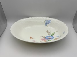 Mikasa Bone China SOMETHING BLUE 10 3/8&quot; Oval Vegetable Serving Bowl - $59.99