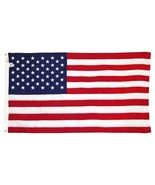 USA Flag- 3 x 5 ft of Nylon w/grommet banner to fly - £15.72 GBP