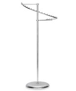 NEW CHROME 29 BALL SPIRAL GARMENT CLOTHING RACK &quot;SALE&quot; - €81,04 EUR